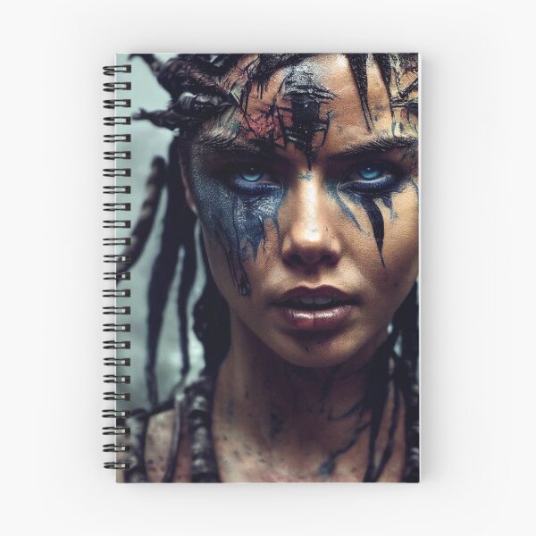 Item preview, Viking  Woman Warrior Princess – Female Portrait Of A Viking  Woman Princess Warrior |Midjourney AI Generated Art designed and sold by MadeByRobots.