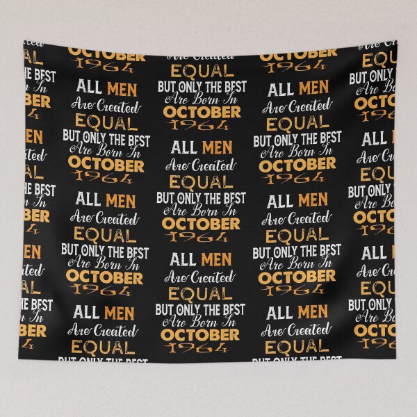 Item preview,  All men are created equal but only the best are born in october 1964 designed and sold by The Nova Prints .