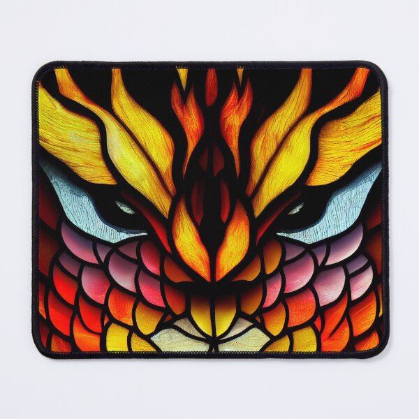 Item preview, Japanese Stained Glass Dragon designed and sold by MrVPhotography.