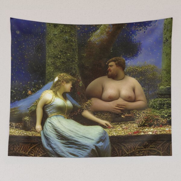 Item preview, The Seduction of the Bearded Lady designed and sold by PictureNZ.