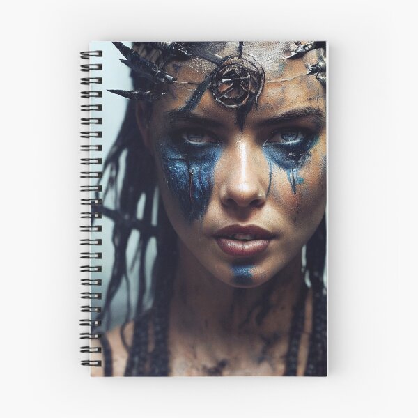 Item preview,  Viking  Woman Warrior Princess – Female Portrait Of A Viking  Woman Princess Warrior |Midjourney AI Generated Art designed and sold by MadeByRobots.