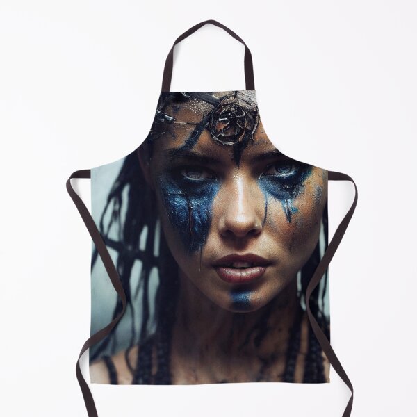 Item preview,  Viking  Woman Warrior Princess – Female Portrait Of A Viking  Woman Princess Warrior |Midjourney AI Generated Art designed and sold by MadeByRobots.
