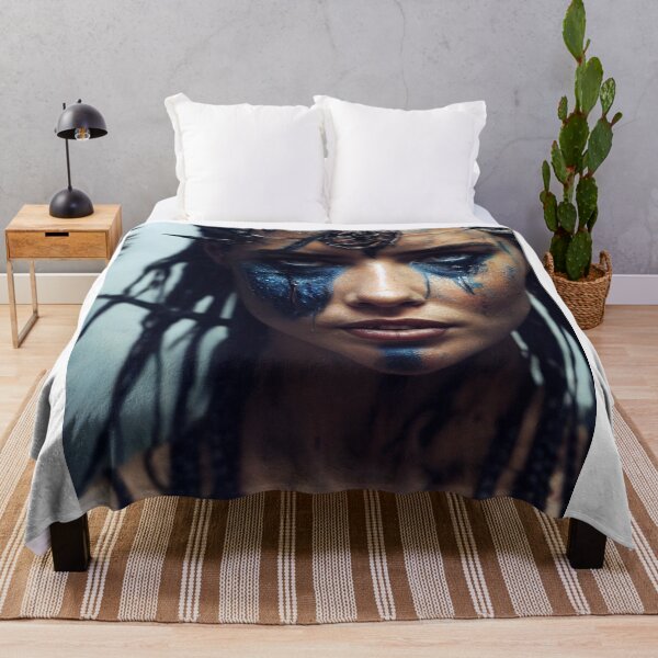 Item preview, Viking Woman Warrior Princess – Female Portrait Of A Viking Woman Princess Warrior |Midjourney AI Generated Art designed and sold by MadeByRobots.