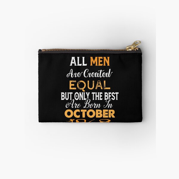 Item preview, All men are created equal but only the best are born in october 1968 designed and sold by The Nova Prints .
