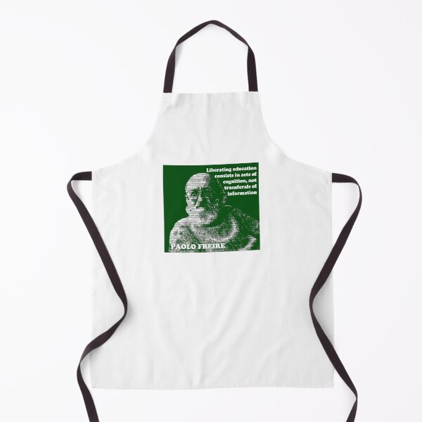 Item preview, Paolo Freire Pedagogy of the Oppressed Quote on Liberating Education Green designed and sold by Tony Cisse.
