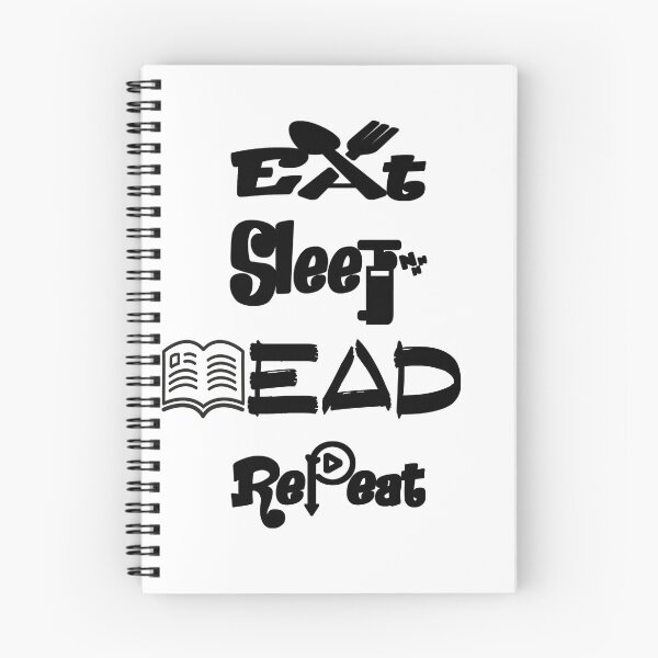 Item preview, Eat sleep read repeat, V2,  designed and sold by Chakilogy.
