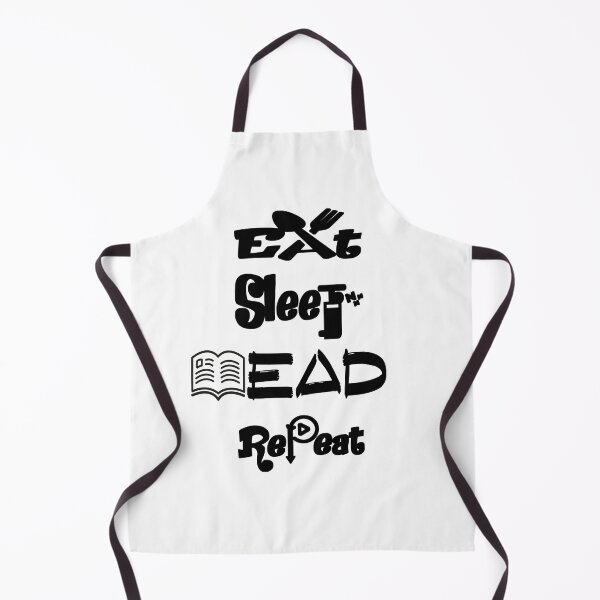 Item preview, Eat sleep read repeat, V2, designed and sold by Chakilogy.