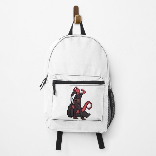 Item preview, Tiefling Rogue designed and sold by Little Crows Trinkets.