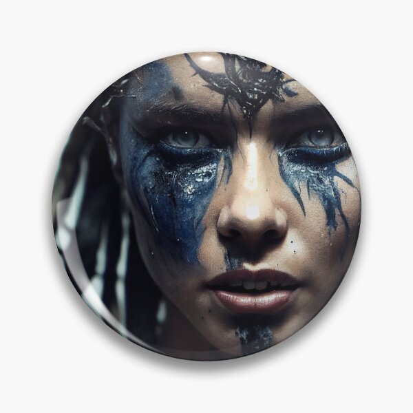 Item preview, Viking  Woman Warrior Princess – Female Portrait Of A Viking  Woman Princess Warrior |Midjourney AI Generated Art designed and sold by MadeByRobots.