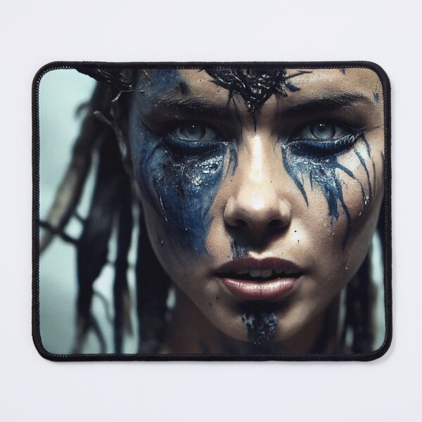 Item preview, Viking Woman Warrior Princess – Female Portrait Of A Viking Woman Princess Warrior |Midjourney AI Generated Art designed and sold by MadeByRobots.
