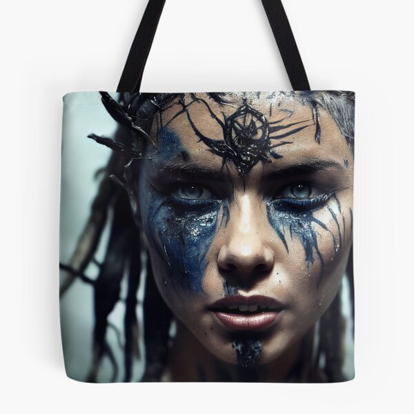 Item preview, Viking  Woman Warrior Princess – Female Portrait Of A Viking  Woman Princess Warrior |Midjourney AI Generated Art designed and sold by MadeByRobots.