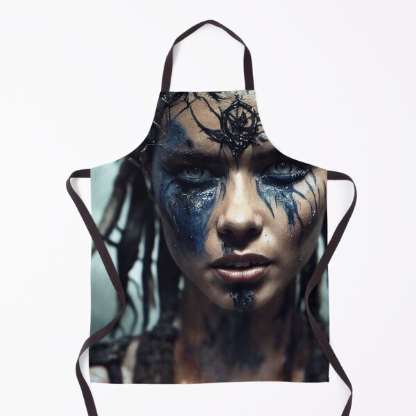 Item preview, Viking  Woman Warrior Princess – Female Portrait Of A Viking  Woman Princess Warrior |Midjourney AI Generated Art designed and sold by MadeByRobots.