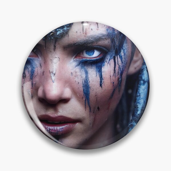 Item preview, Viking  Woman Warrior Princess – Female Portrait Of A Viking  Woman Princess Warrior |Midjourney AI Generated Art designed and sold by MadeByRobots.