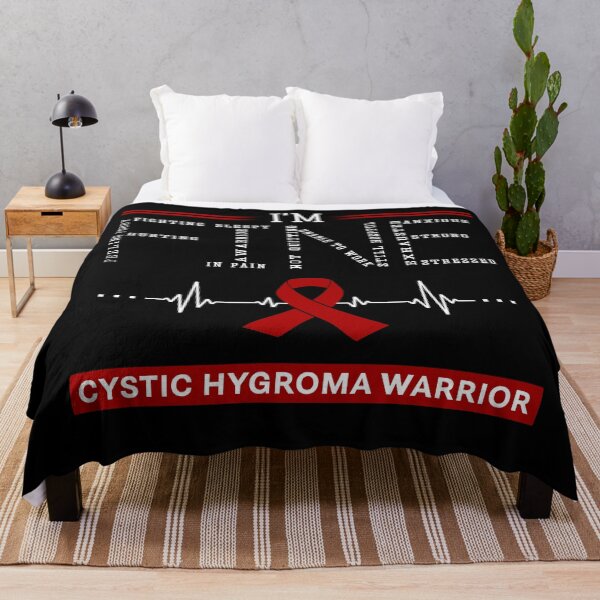 Item preview, I'm Fine Cystic Hygroma Warrior Support Cystic Hygroma Awareness Gifts designed and sold by rechardtee.