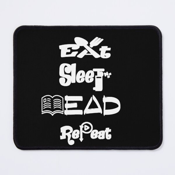 Item preview, Eat sleep read repeat, V3.  designed and sold by Chakilogy.