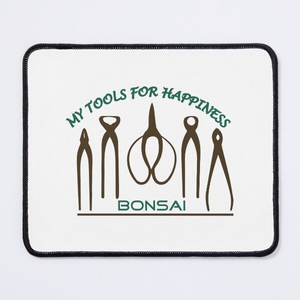Item preview, MY TOOLS FOR HAPPINESS BONSAI designed and sold by BeCoolByHarun.