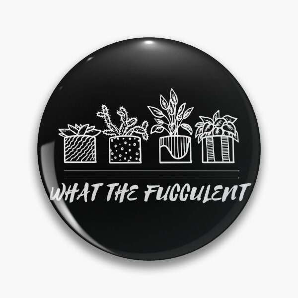 Item preview, What the Fucculent — Funny Succulent Pun Design for Plant Lovers designed and sold by StudioSamanthaa.