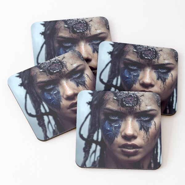 Item preview, Viking  Woman Warrior Princess – Female Portrait Of A Viking  Woman Princess Warrior |Midjourney AI Generated Art designed and sold by MadeByRobots.