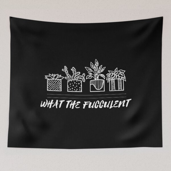 Item preview, What the Fucculent — Funny Succulent Pun Design for Plant Lovers designed and sold by StudioSamanthaa.