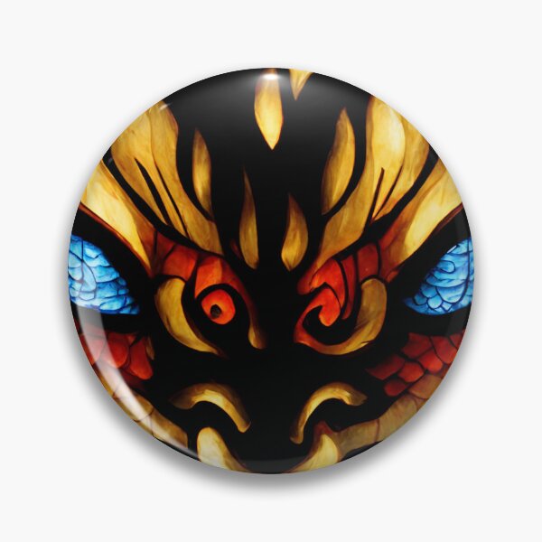 Item preview, Japanese Stained Glass Dragon - 3 designed and sold by MrVPhotography.