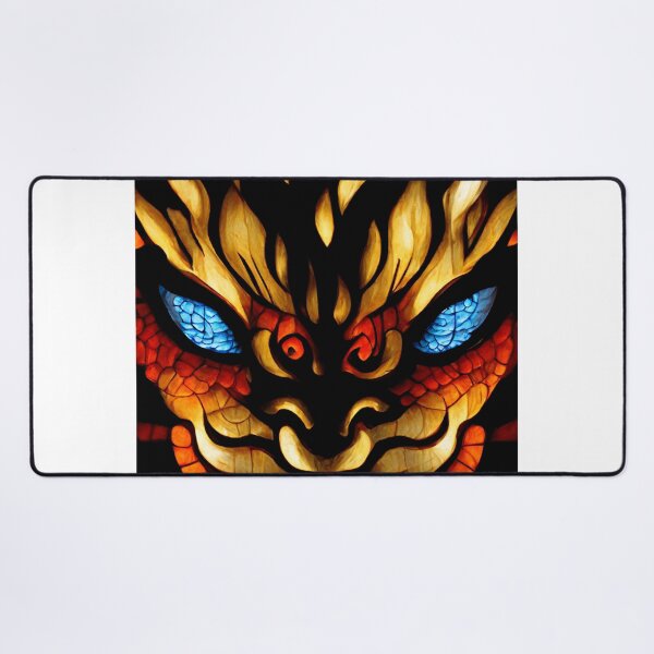 Item preview, Japanese Stained Glass Dragon - 3 designed and sold by MrVPhotography.