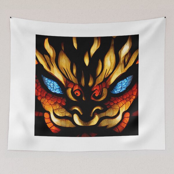 Item preview, Japanese Stained Glass Dragon - 3 designed and sold by MrVPhotography.