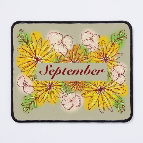 Item preview, September Floral Design 2 designed and sold by missmann.