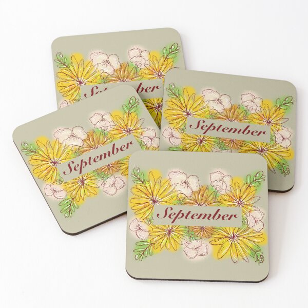 Item preview, September Floral Design 2 designed and sold by missmann.