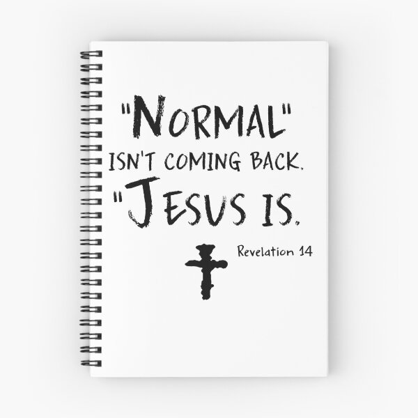 Item preview, Normal Isn’t Coming Back Jesus Is designed and sold by VivianViBerlin.