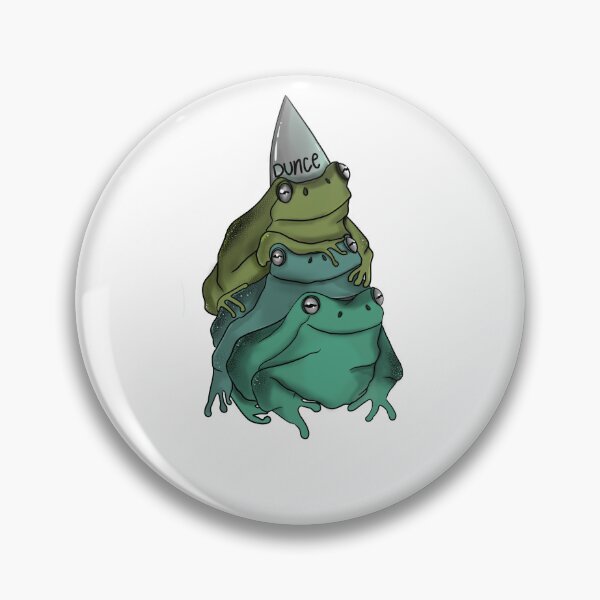 Item preview, Dunce frogs designed and sold by Riya Roberts.