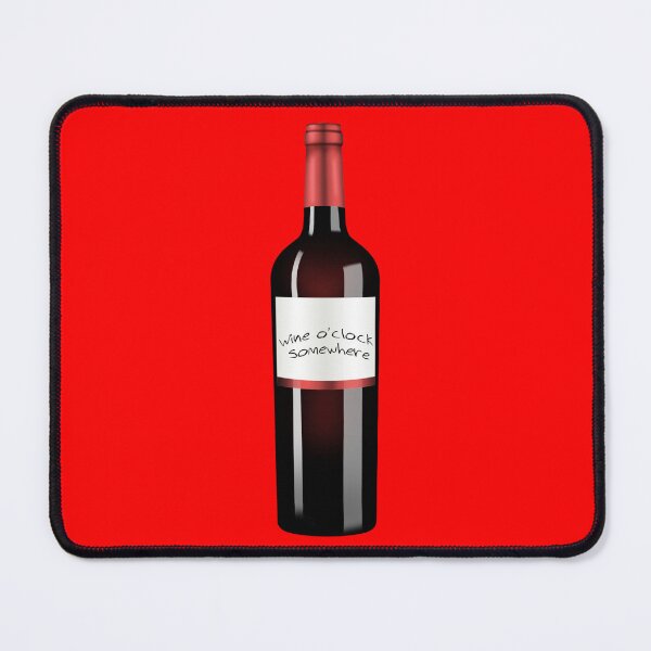 Item preview, It’s Wine O’clock Somewhere designed and sold by Gonkpoke.