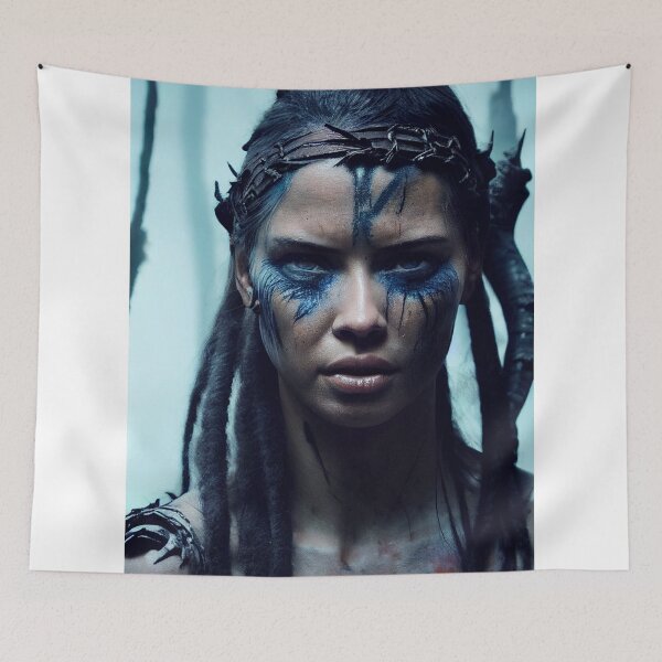 Item preview, Viking Woman Warrior Princess – Female Portrait Of A Viking  Woman Princess Warrior |Midjourney AI Generated Art designed and sold by MadeByRobots.