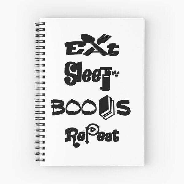 Item preview, Eat sleep books repeat, V2.  designed and sold by Chakilogy.