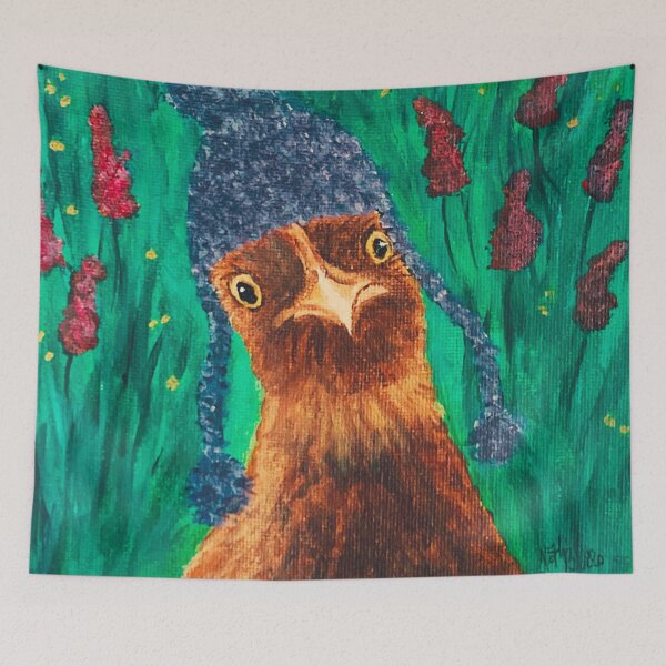 Item preview, Cute Peekaboo Chick in Toque designed and sold by NathBros.