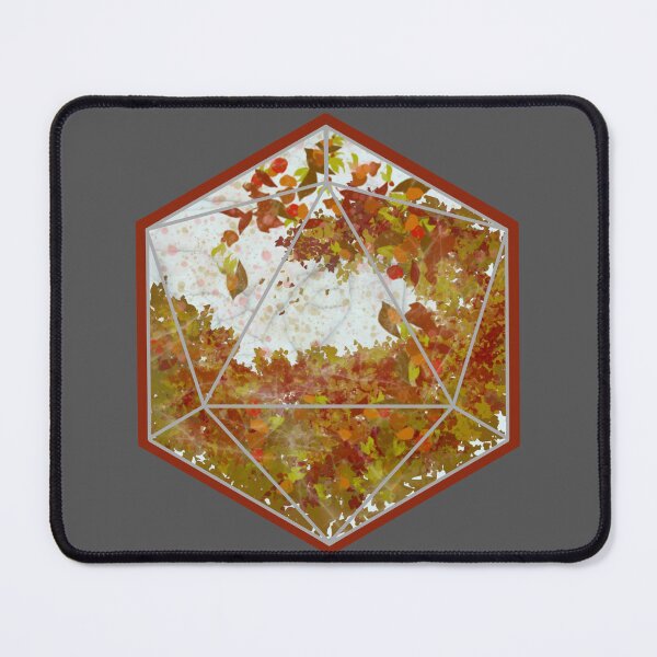 Item preview, Autumnal D20 - No Dice designed and sold by KopoArtyStuff.
