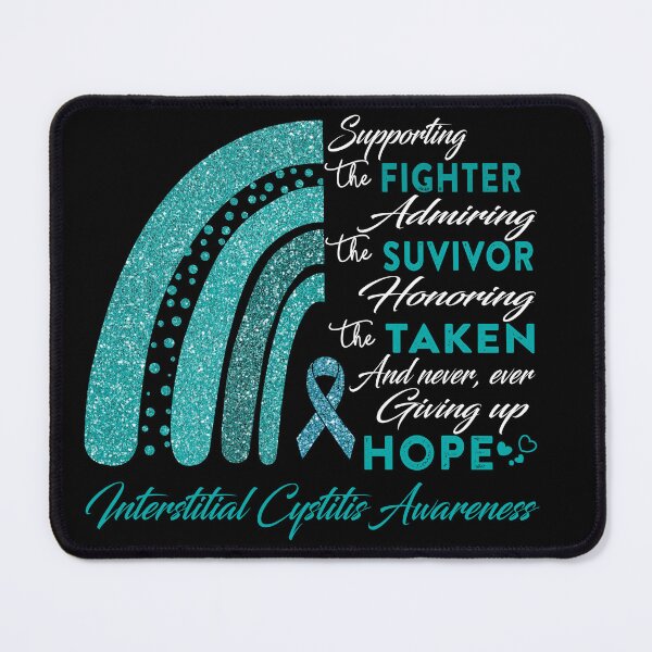 Item preview, Interstitial Cystitis Warrior Supporting Fighter Interstitial Cystitis Awareness designed and sold by Gillosina.
