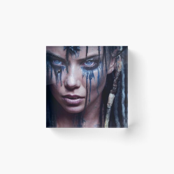 Item preview, Viking Woman Warrior Princess – Female Portrait Of A Viking  Woman Princess Warrior |Midjourney AI Generated Art designed and sold by MadeByRobots.