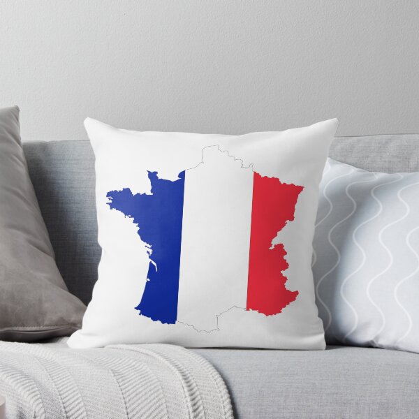 Item preview, France map flag designed and sold by hrcdesign.