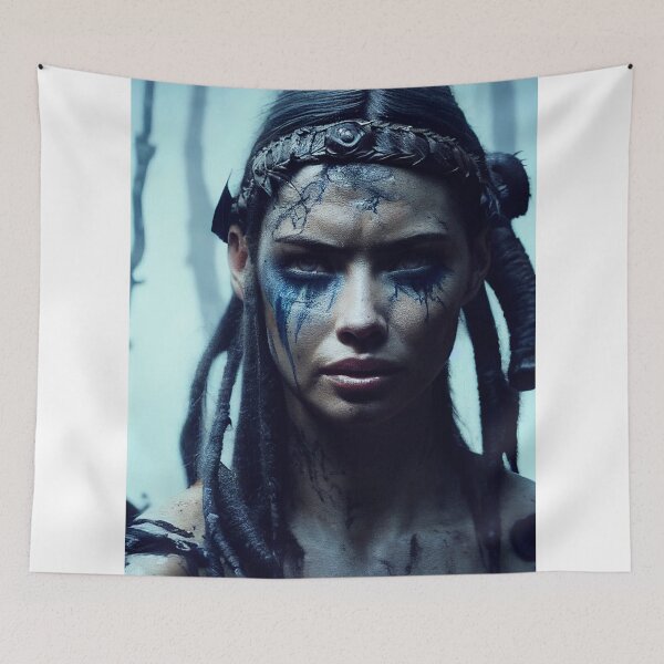 Item preview, Viking Woman Warrior Princess – Female Portrait Of A Viking  Woman Princess Warrior |Midjourney AI Generated Art designed and sold by MadeByRobots.