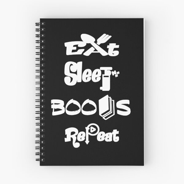 Item preview, Eat sleep books repeat, V3.  designed and sold by Chakilogy.