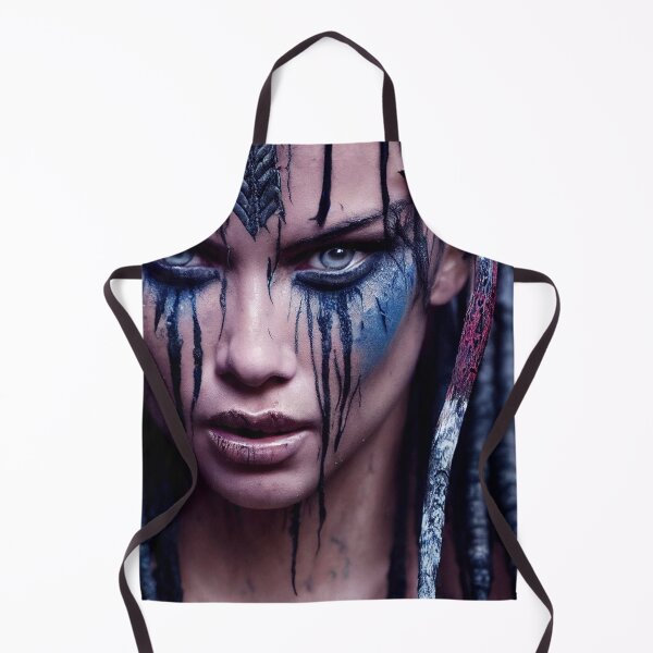 Item preview, Viking Woman Warrior Princess – Female Portrait Of A Viking  Woman Princess Warrior |Midjourney AI Generated Art designed and sold by MadeByRobots.