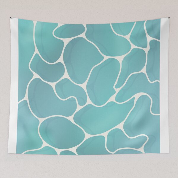 Item preview, Blue Water Ocean Illustration  designed and sold by Skinpedia.
