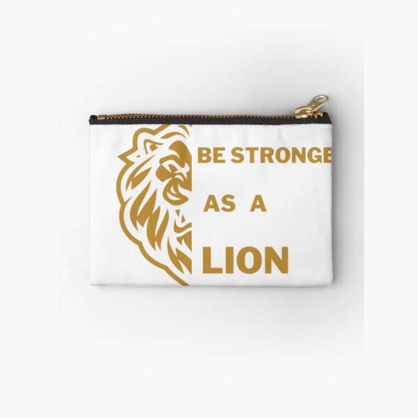 Item preview, Be Stronge As A Lion quote  designed and sold by doodelsart.