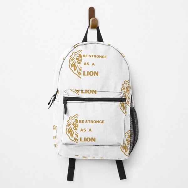 Item preview, Be Stronge As A Lion quote designed and sold by doodelsart.