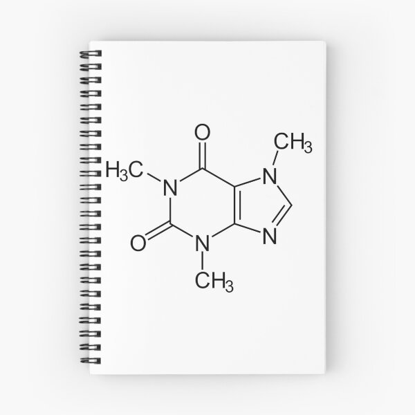 Item preview, caffeine molecule designed and sold by abroadDesigns.