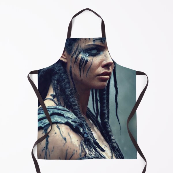 Item preview, Viking Woman Warrior Princess – Female Portrait Of A Viking  Woman Princess Warrior |Midjourney AI Generated Art designed and sold by MadeByRobots.