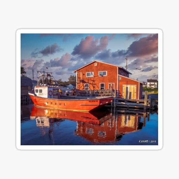 Fisherman's Cove Sticker
