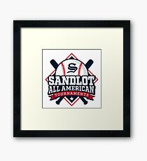 Sandlot summer Framed Print