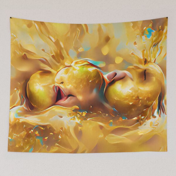 Item preview, Golden Apple designed and sold by AbstractlyArt.