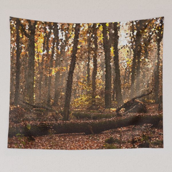 Item preview, Peaceful Afternoon in the Woods designed and sold by MathenaArt.